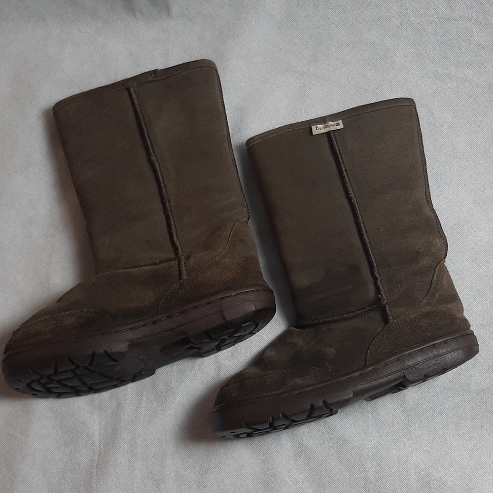 Bearpaw midcalf brown winter boots